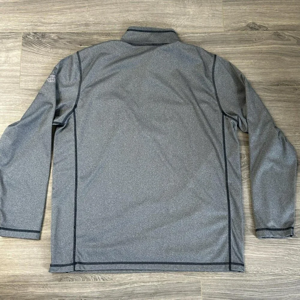 The North Face Pullover Mens XL Gray Bud Light NEXT Beer 1/4 Zip Fleece